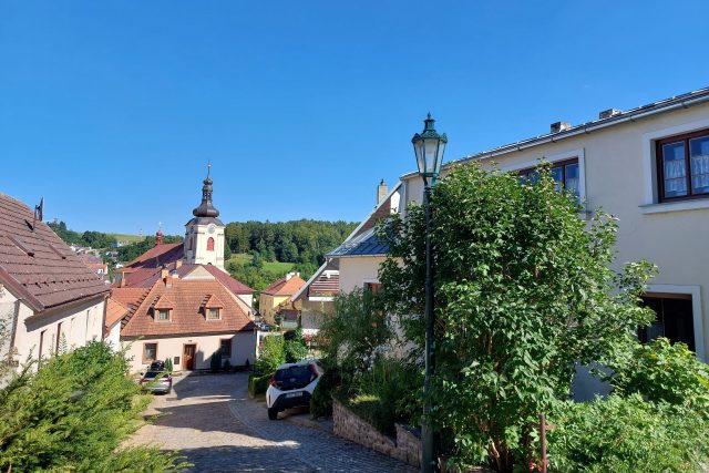 Pohled na kostel sv. Jakuba Většího v Brtnici | foto: Irena Šarounová,  Český rozhlas
