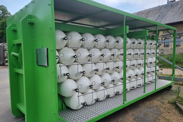 Na farmě v Herálci budou vyrábět bio CNG pro autobusy městské hromadné dopravy v Jihlavě | foto: Milan Soldán,  Český rozhlas