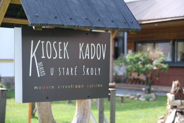 Kiosek U Staré školy,  Kadov | foto: Milan Kopecký,  Český rozhlas