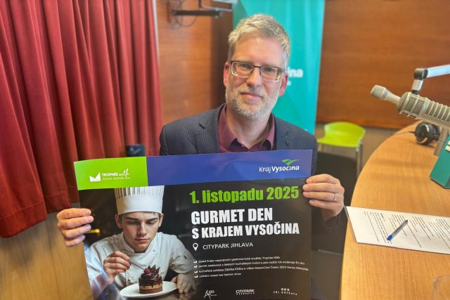 Jan Skála,  člen organizačního týmu Gurmet dne 2025 | foto: Hela Dvořáková,  Český rozhlas