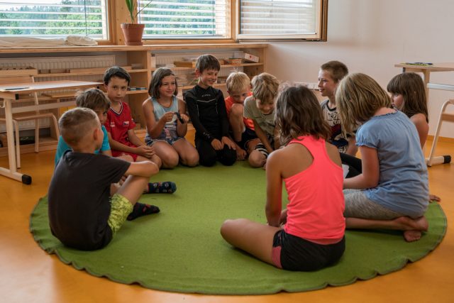 Montessori škola,  Polná | foto: Patrik Salát,  Český rozhlas