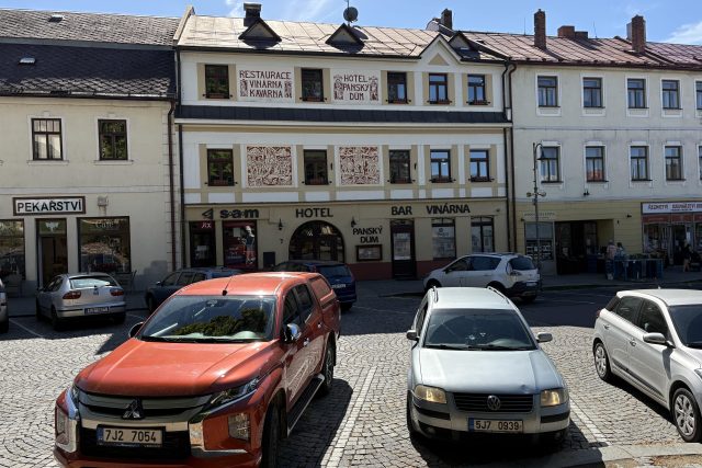 Sgrafita v Novém Městě na Moravě | foto: Daniel Zach,  Český rozhlas