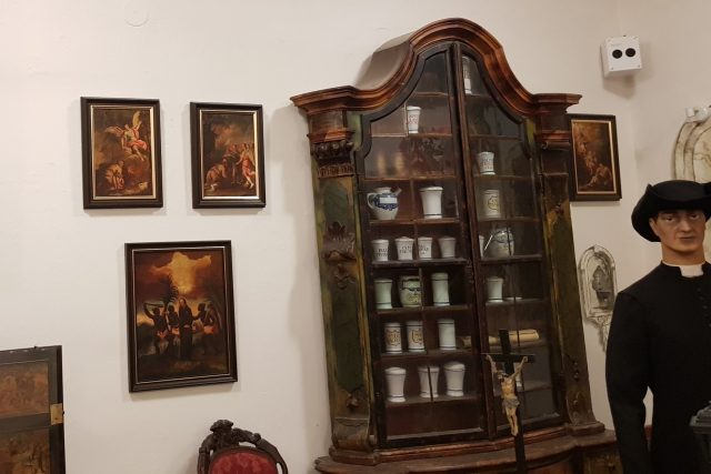 Muzeum Vysočiny Jihlava,  historická výstražná cedule | foto: Irena Šarounová,  Český rozhlas Vysočina