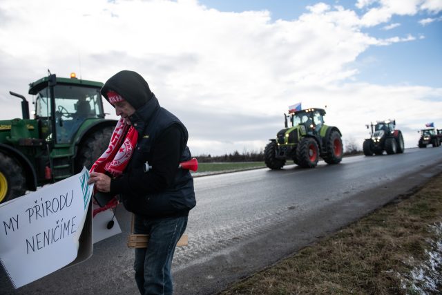 Demonstrace zemědělců,  ilustrační foto | foto: René Volfík,  iROZHLAS.cz